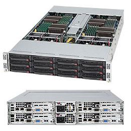 SuperServer 6012TT-IBQF 2U TWIN with QDR Infiniband