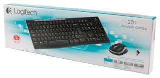 MK270 Wireless Desktop USB Keyboard & Mouse  (Retail Box)