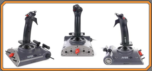 AVIATOR-Dual Throttle Flight Joystick Control