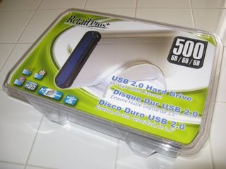 500GB External USB2.0 Hard Drive