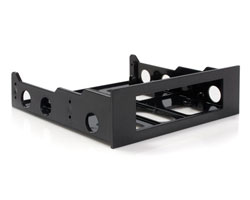 3.5" to 5.25" Drive Black Front Bay Bracket