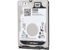 Black 500GB Performance Laptop Hard Disk Drive - 7200 RPM SATA 6 Gb/s 32MB Cache2.5 Inch - WD5000LPLX