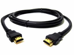 6ft HDMI male to male cable with gold connectors.