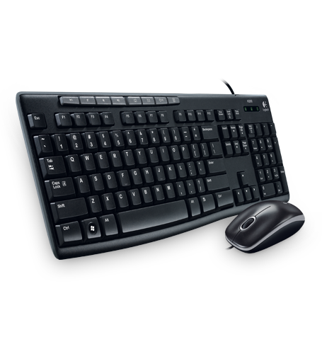 Desktop MK200  USB2.0 Media Keyboard & Mouse Combo