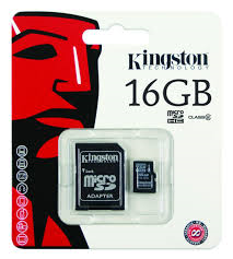 16GB MICRO SDHC High Speed/Class 10