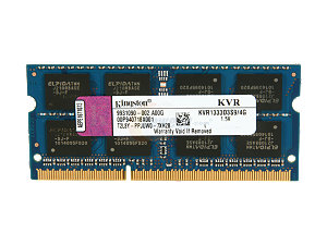 4GB/SO-DIMM DDR3/1600/CL11/1.35V  Laptop Memory Model KVR16LS11/4