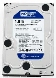 Blue (WD10EZEX) 1TB SATA3 6GB/s 7200RPM 64MB Cache (OEM)