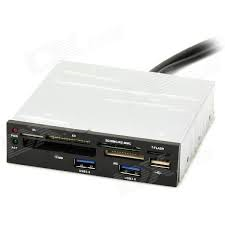 3.5" internal Multi-Card Reader with 2x USB 3.0+1x USB2.0 ports