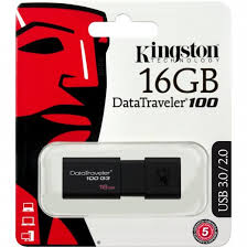 16GB DataTraveler 100 USB3.0/2.0 Flash Drive.