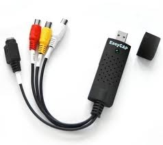 Easy-Capture USB2.0 Video Capture Adapter with RCA/S-Video/Audio input.