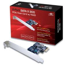 2 Ports SATA-II 300 PCIe Host Card with RAID-Model-UGT-ST420R.