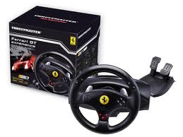 Ferrari GT Experience Racing Wheel for PS3/PC. with Vibration Feedback/TouchSense Technology.