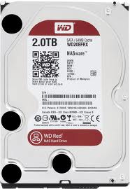 Red (WD20EFRX) 2TB SATA3 64MB Buffer NAS Hard Drive(OEM)