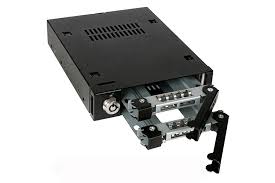 ToughArmor-Dual Bay 2.5" SAS/SATA SSD & HDD Metal Mobile Rack for 3.5" Device Bay-Model-MB992SK-B (Business Class)