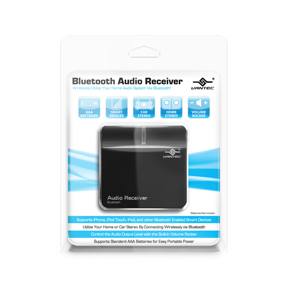 Bluetooth Audio Receiver-NBA-BT350-BK.