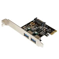 USB3.0 2ports PCIe Card with Low Profile Bracket, Model-PEXUSB3S23