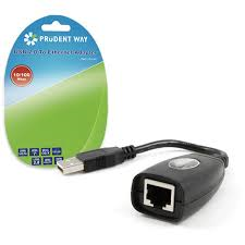 USB2.0 to 10/100  Ethernet LAN Adapter, Model-PWI-USB-LAN