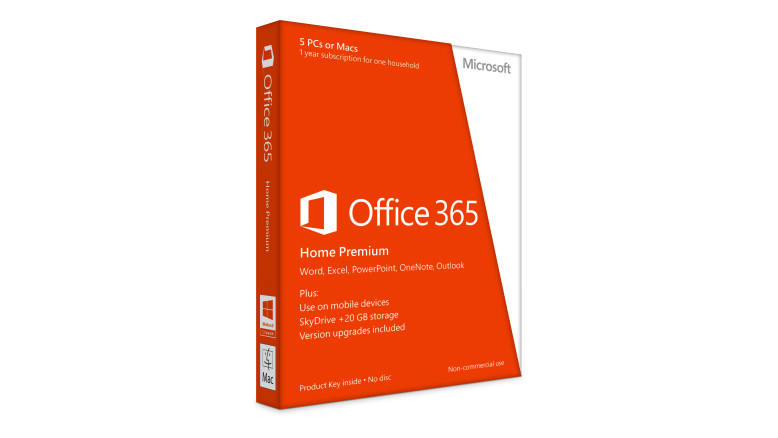 Office 365 Home Premium with Product Key upto 5PC's or Macs in 1year Subscription for one Household