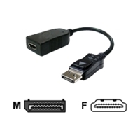 Premium Displayport Male to HDMI/Female  Adapter/cable