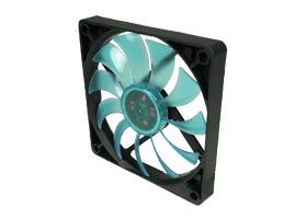 120mm x15.8mm  Slim Blue LED Silent Case Fan 