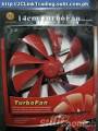 14cm Turbo Fan in red.