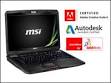 i7/16GB/1TB/Quadro-K2100M/BD-Writer/W7Pro/ 15.6" CAD& 3D Workstation Notebook.