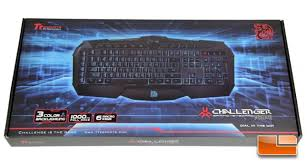 TT-Esports/Challenger Prime Gaming Keyboard with 3 color Backlighting.