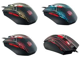 TTesports Talon Gaming Mouse with 3000dpi/6 colors cycling effect.