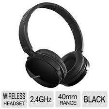 W770 Wireless Headset with hidden multi-directional microphone/rechargeable battery.