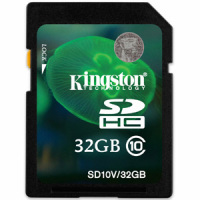 32GB (Class 10) SDHC Card -(SD10V/32GBCR)