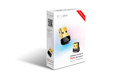 150Mbps Wireless N Nano USB Adapter-Model-TL-WN725N