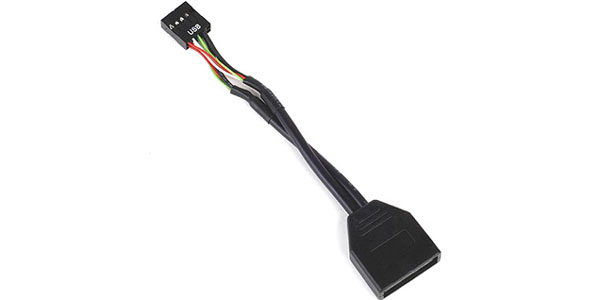 19 Pin Internal USB3.0 to USB2.0 Adapter Cable for Motherboards
