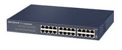 ProSafe 24-Port 10/100 Mbps Fast Ethernet Switch,Business Model-JFS524, LifeTime Warranty.