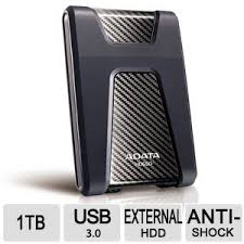 1TB-USB3.0 Portable HD. with triple layer protection plus 3yr. limited warranty.Model-HD650