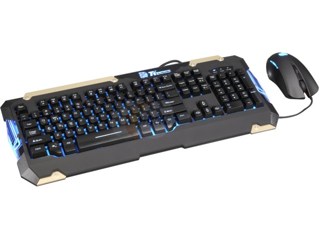 Commander Gaming Gear LED Keyboard & Mouse Combo.