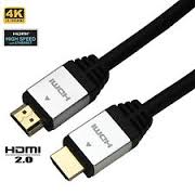 6ft.28AWG Version 2.0 W/Ethernet, 3D, 4K Colour upto 60fps, 18Gps,Gold Plated M//M