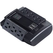 Professional Surge Protectors  with USB Charge Ports-Model-CSP600WSU.