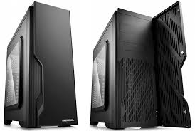 DUKASE-ATX Gaming Black Case  with Door/Window