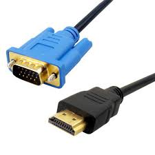 5ft. HDMI (male) to VGA (male) Video cable.