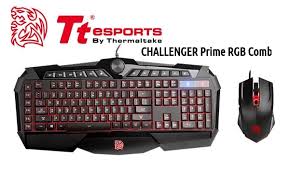 CHALLENGER Prime Illuminated RGB with Stunning effects, Gaming Keyboard and Mouse Combo