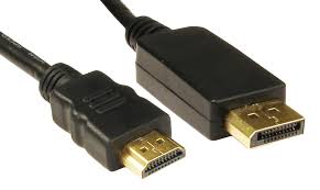 10ft. Premium Displayport to HDMI  (male/male) cable.