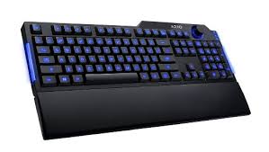 L70 USB Wired Blue Backlit Gaming Keyboard - Black, Model-KB501