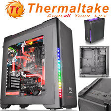 Versa C21 RGB ATX Mid-Gaming Case with Side Window, (RGB LED illumination is  optional)