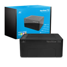 NST-D428S3-BK NexStar TX Dual Bay 2.5 inch/3.5 inch USB3.0 Hard Drive Dock