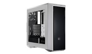 MasterBox 5 ATX Gaming Tower Case with Dark Mirror  Front Panel-White Color Model.