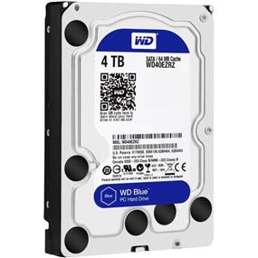 Blue 4TB Desktop Hard Disk Drive - 5400 RPM SATA 6 Gb/s 64MB Cache 3.5 Inch - WD40EZRZ