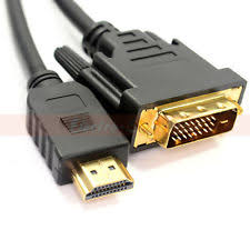 10ft HDMI (male) in  to DVI-D (male) Output Single Link Digital Video Cable.