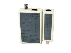 Network Cable Link Tester for RJ11 and RJ45 comes with Carrying Case.