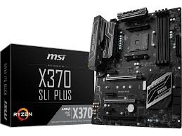 X370-SLI-PLUS ATX High End  BOARD for AMD/RYZEN Socket AM4 CPU's.,Over Clocking Support.